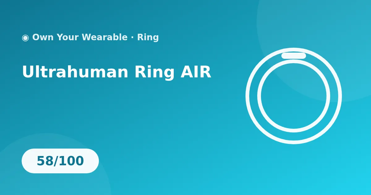 Ultrahuman Ring AIR illustration